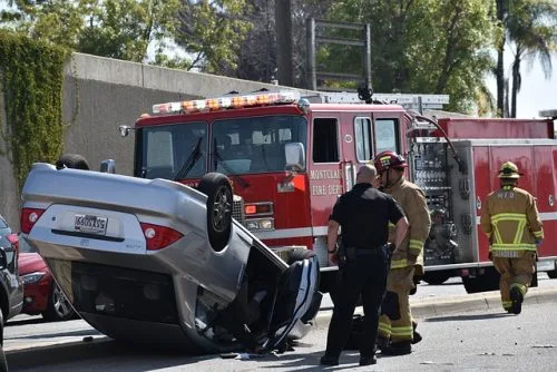 Major Injury Reported in Stockton Rollover Accident