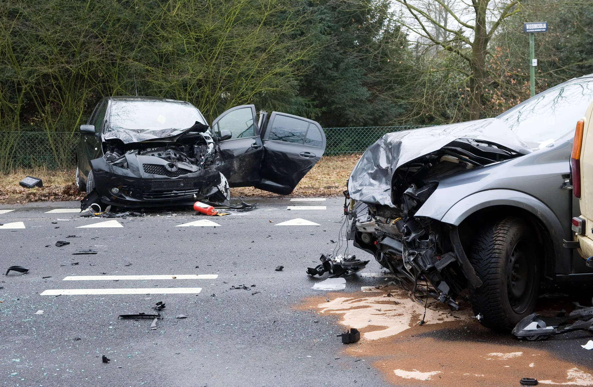 Head-On Crash Near Sonora Leaves Vehicles Totaled